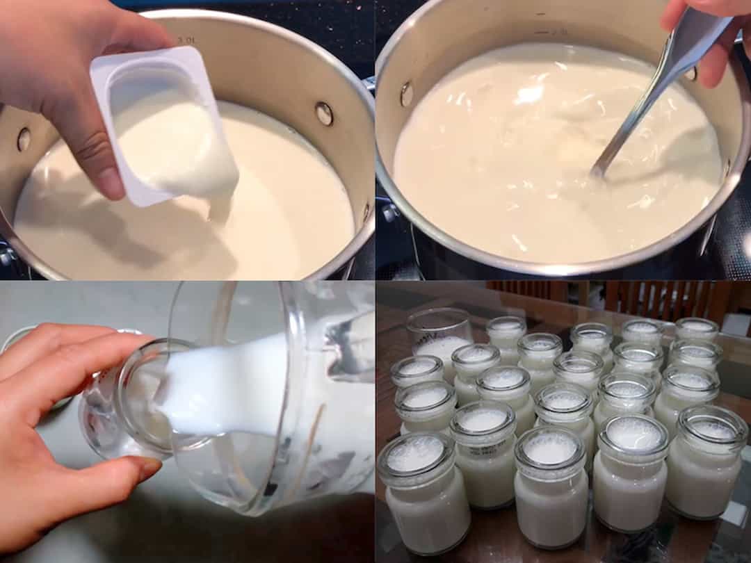 Hướng dẫn cách làm sữa chua đơn giản dễ dàng làm được