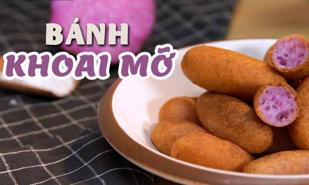 Bí quyết làm bánh khoai mỡ ngon