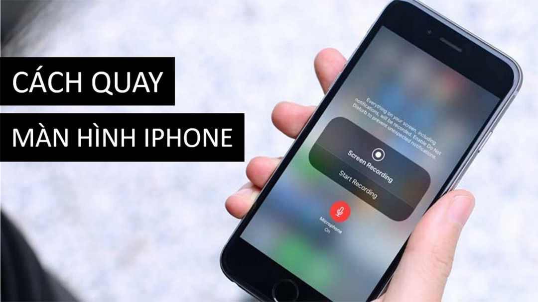 Quay màn hình với điện thoại Iphone cực nét