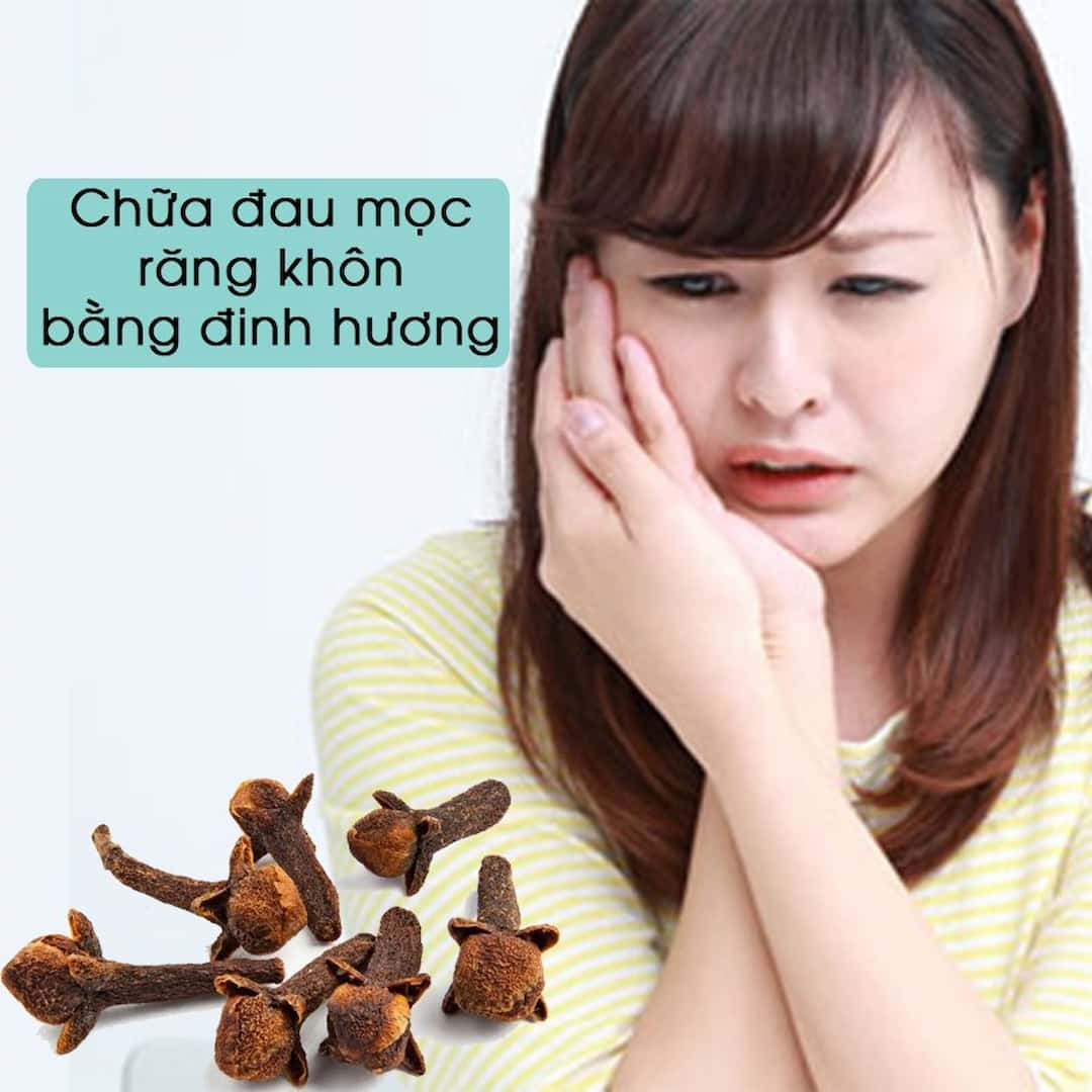 Cách chữa đau răng bằng đinh hương tại nhà