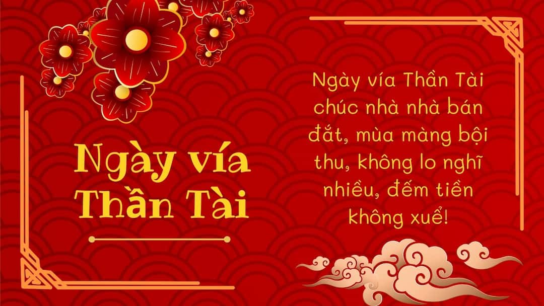 Ý nghĩa của ngày thần tài 